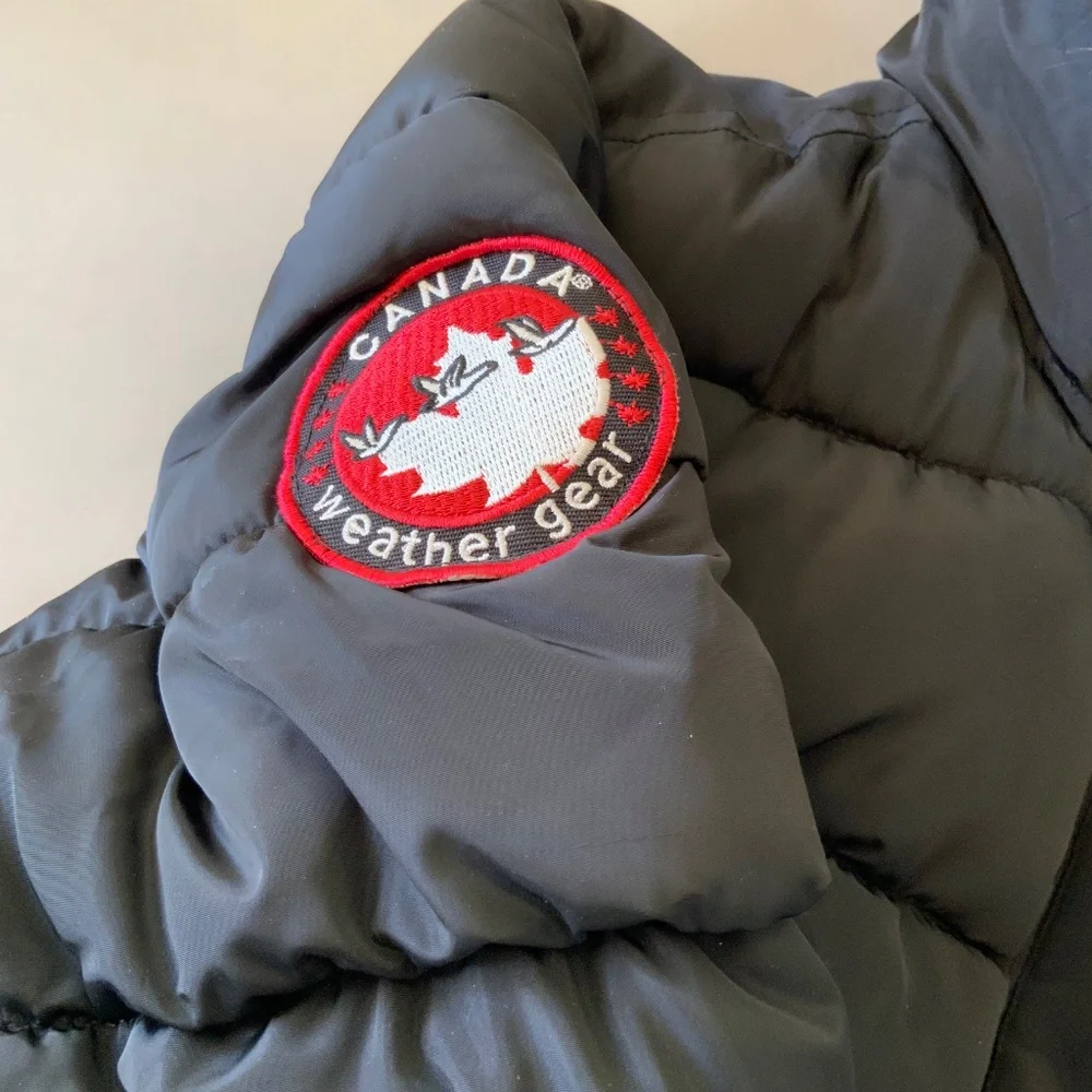 PLUS SIZE! Canada Weather Gear Parka Fur Hood Black Winter Coat Womens Size 1X